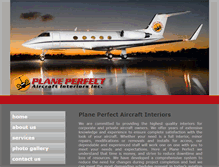 Tablet Screenshot of planeperfectaircraft.com